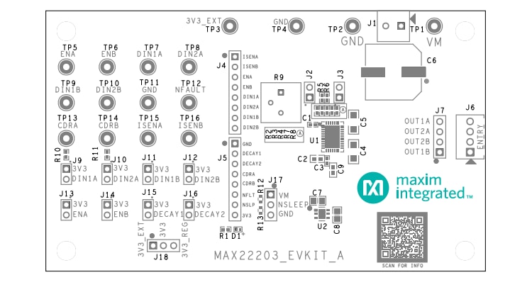 Analog Devices / Maxim Integrated MAX33015Eシールド